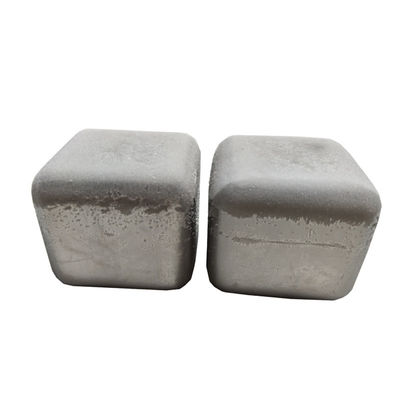 Frosting Engraved Khối đá bằng thép không gỉ có thể tái sử dụng để làm lạnh rượu
